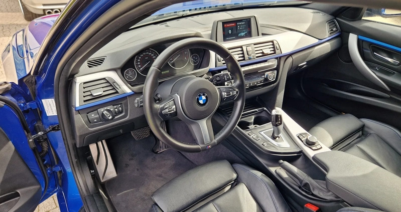 BMW Seria 3 cena 89913 przebieg: 118000, rok produkcji 2019 z Łódź małe 407